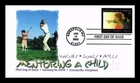 DR JIM STAMPS US COVER MENTORING A CHILD FIRST DAY ISSUE