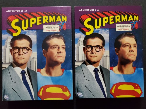 Adventures of Superman: The Complete Seasons 3 & 4 (5-DVD Set 2006) Region 1 OOP - Picture 3 of 12