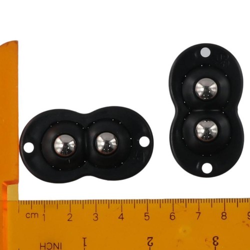 4Pcs Stainless Steel Mini Caster Wheels Small Appliance Wheels Furniture Box - Bild 9 von 10