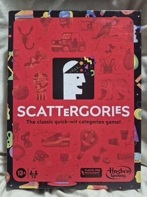 Scattergories: The Classic Quick Wit Categories Game Think Fast & Be Creative 