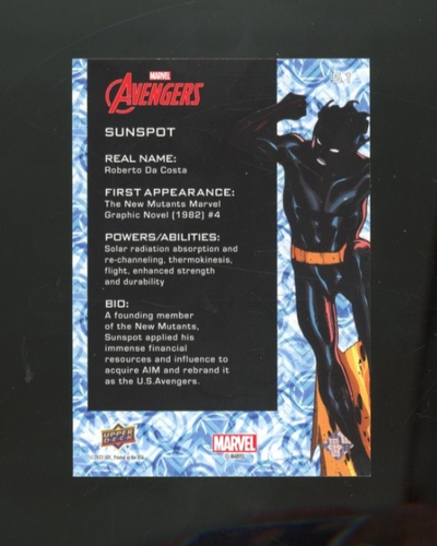2024 UD Marvel Avengers, Blue Parallel Inserts # 5 to # 75, U-PICK, WB12 - Picture 26 of 42