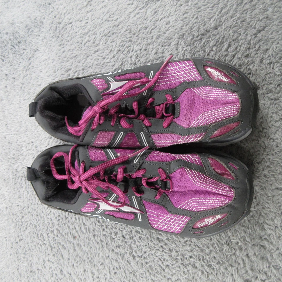 Altra Lone Peak 3.5 Trail Running Shoes Womens Size 8 Purple Gray AFW1755F-1 - Image 4 of 4