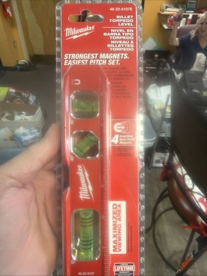Milwaukee 48-22-5107E Compact Billet Torpedo Level New