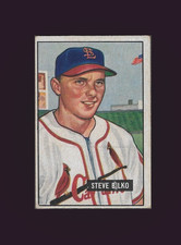 1951 Bowman #265 Steve Bilko (RC) (VGEX-EX) St. Louis Cardinals