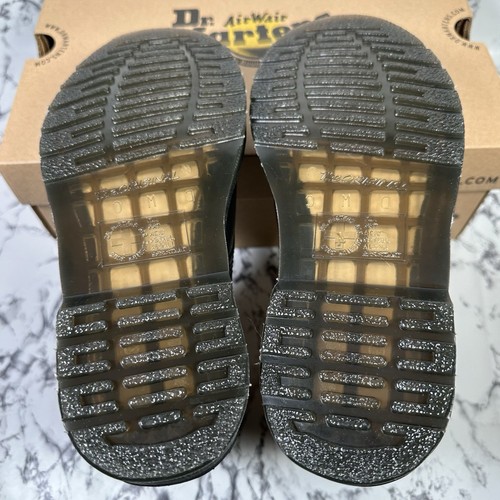 DR MARTENS Black 1460 Pascal Leather Ankle Boots SIZE UK4 EU37 BNIB - Picture 9 of 10