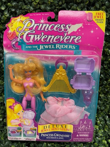 Princess Gwenevere and the Jewel Riders Puppe 1995 Hasbro Deluxe Jewel Adventure