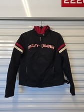 Harley-Davidson 2-Piece Jacket & Hoodie Set &ndash; Women&rsquo;s Large Black Red