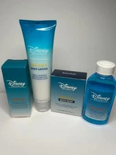 New Disney Resort H2O+ Beauty Sea Salt Body Lotion Soap Travel Set of 4