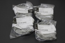 NEW 75MM 4 Genuine Wheel Hub Cap Mercedes Benz Star Alloy Wheel Silver E S SL