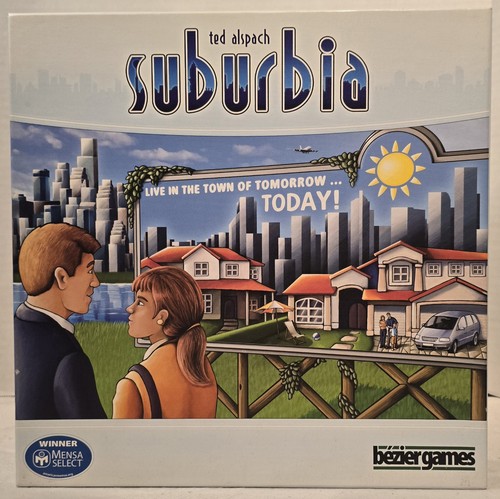 Suburbia Board Game By Ted Alspach, Bezier Games