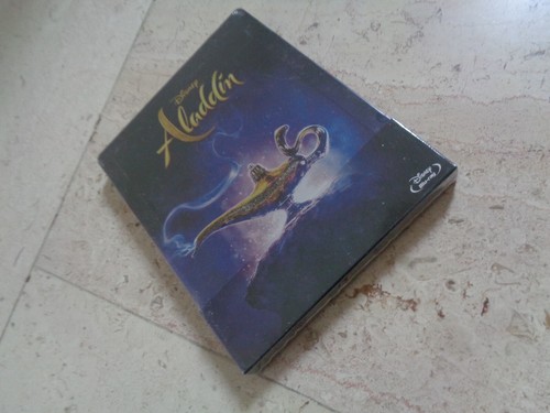 ALADDIN DISNEY DEBOSSED *NEW & SEALED* SteelBook Blu-ray WILL SMITH - Picture 7 of 10