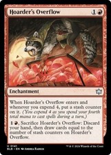 HOARDER'S OVERFLOW x4 mtg NM-M Bloomburrow 4 Unc