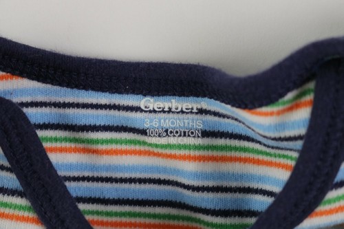 Baby Boy Koala Kids Lot 2 Denim Overalls Short Sleeve Romper Outfit Set 3-6 Mo - Picture 3 of 4