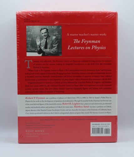 The Feynman Lectures On Physics New Millennium Edition 3 HC Books New/Sealed - Picture 2 of 11
