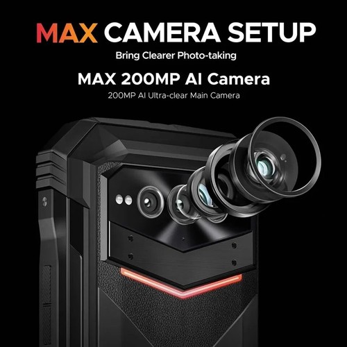 DOOGEE V MAX Plus 2024 5G Rugged Smartphone 36GB+512G 200MP AI/20MP Night Vision - Picture 2 of 9