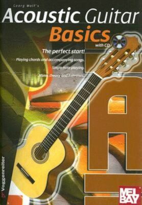 Basics Acoustic Guitar Georg Wolf Guitar Book and CD Voggenreiter