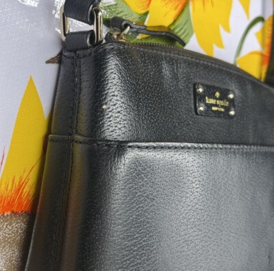 KATE SPADE Small Black Leather Satchel Bag J183 | eBay KATE SPADE Small Black Leather Satchel Bag J183 | eBay