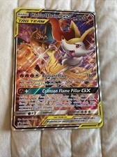 Charizard & Braixen GX - Jumbo - SM230 - Black Star Promo - Full Art - Pokemon