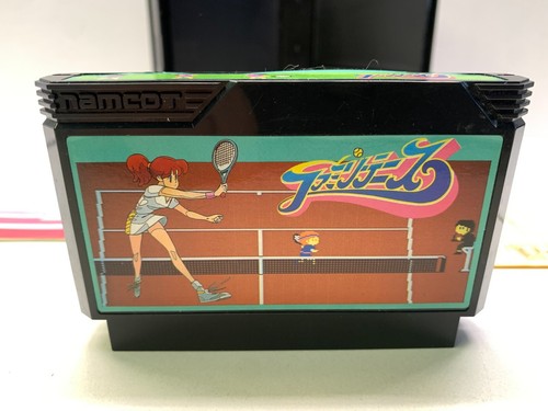 FAMILY TENNIS - FAMICOM FC NES NINTENDO IMPORT JAPAN NAMCOT 1987 SPIEL GEBRAUCHT - Bild 7 von 16