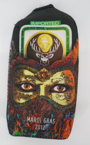 Karneval 2012 Koozie Jägermeister Flaschenbeutel mit Reißverschluss - Bild 1 von 9