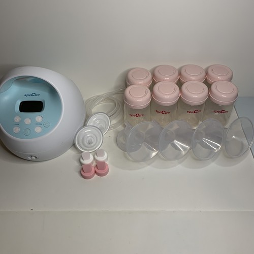 Spectra S1 Plus Portable Double Electric Breast Pump Blue - Read Description - Picture 1 of 7