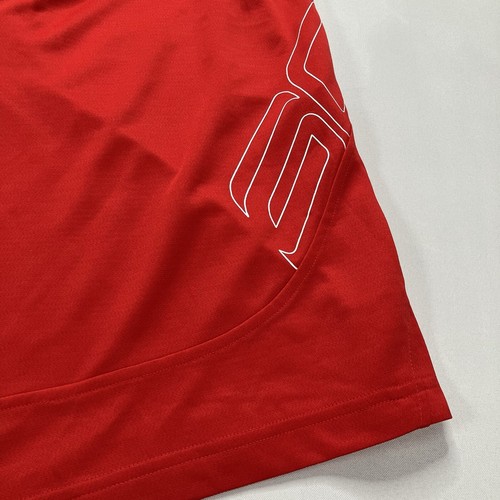 [1357229-600] Under Armour Mens Curry Underrated Basketball Short Red Size Large - Picture 3 of 14