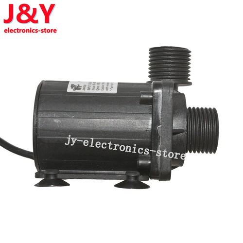 DC 12V 24V Warmwasser Umwälzpumpe Solar Wasserpumpe bürstenloser Motor 800L/H - Bild 13 von 13