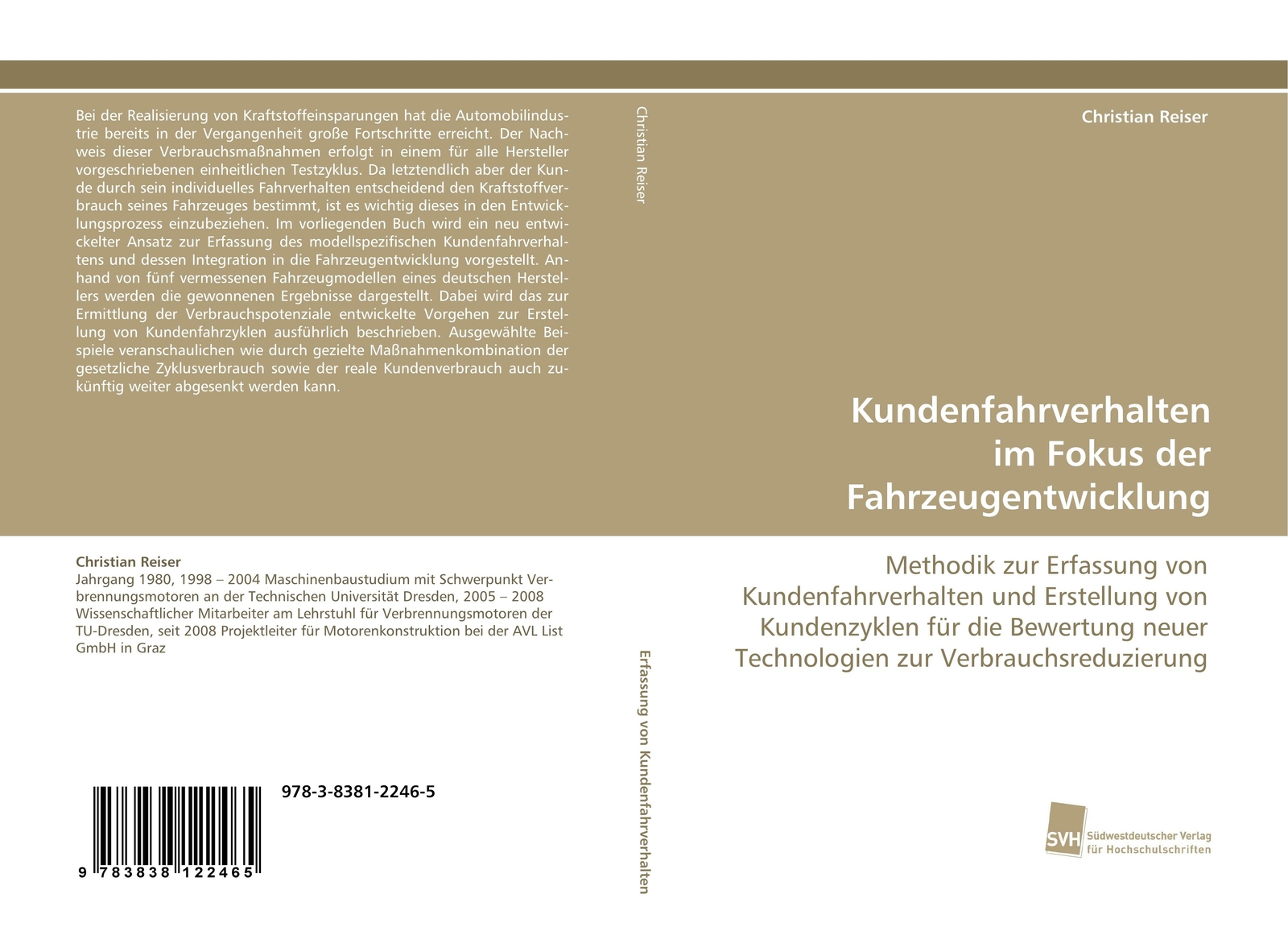 Kundenfahrverhalten Fokus Der Fahrzeugentwicklung | Buch |
