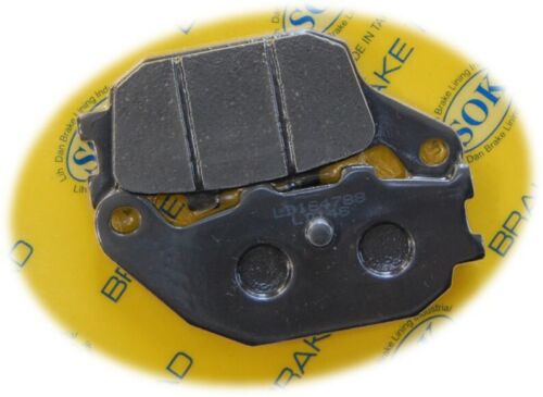 REAR BRAKE PADS fit HONDA NSS 250 Reflex 2001-2007 NSS250 - Foto 2 di 2