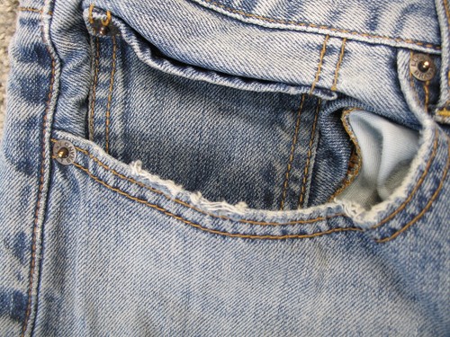 Lucky Brand 181 Relaxed Straight Denim Jeans Men's 38x32 Distressed Vintage - Picture 13 of 20