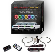 Rgb Multi Color Bluetooth Led Halo Kit For 2012-2015 Toyota Tacoma Headlights
