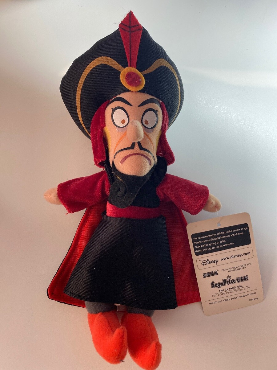 Disney Sega JAFAR - The Disney Aladdin Villain - Plush Doll