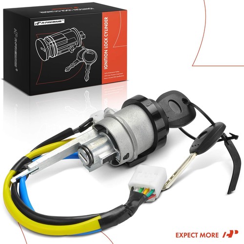 A-Premium Ignition Lock Cylinder Zamak 5 with 2 Keys for Kia Amanti 2007-2009 - Picture 8 of 9