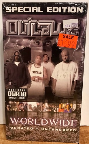 Outlawz VHS TAPE Worldwide P/A Special Edition UNRATED NEW/SEALED RARE OOP 2002