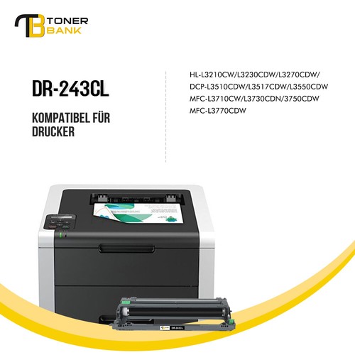 Toner Compatible with Brother TN-243 TN-247 MFC-L3750CDW DCP-L3550 CDW L3510 CDW - Afbeelding 4 van 13