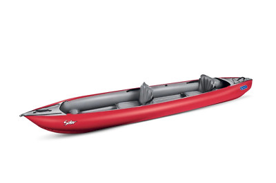 Gumotex Solar II 2+1 Personen aufblasbares Schlauchkajak 2 Sitze Schlauchboot 