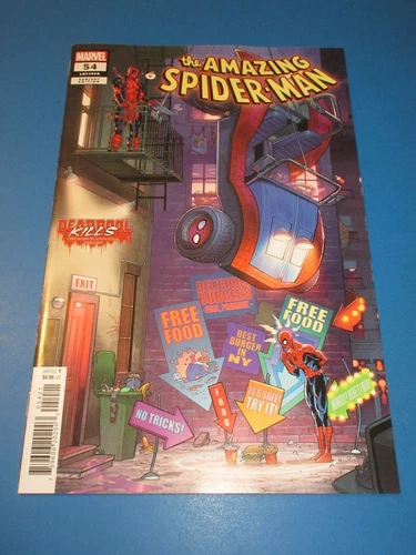 Amazing Spider-man #54 Mancin Variant NM Gem Wow