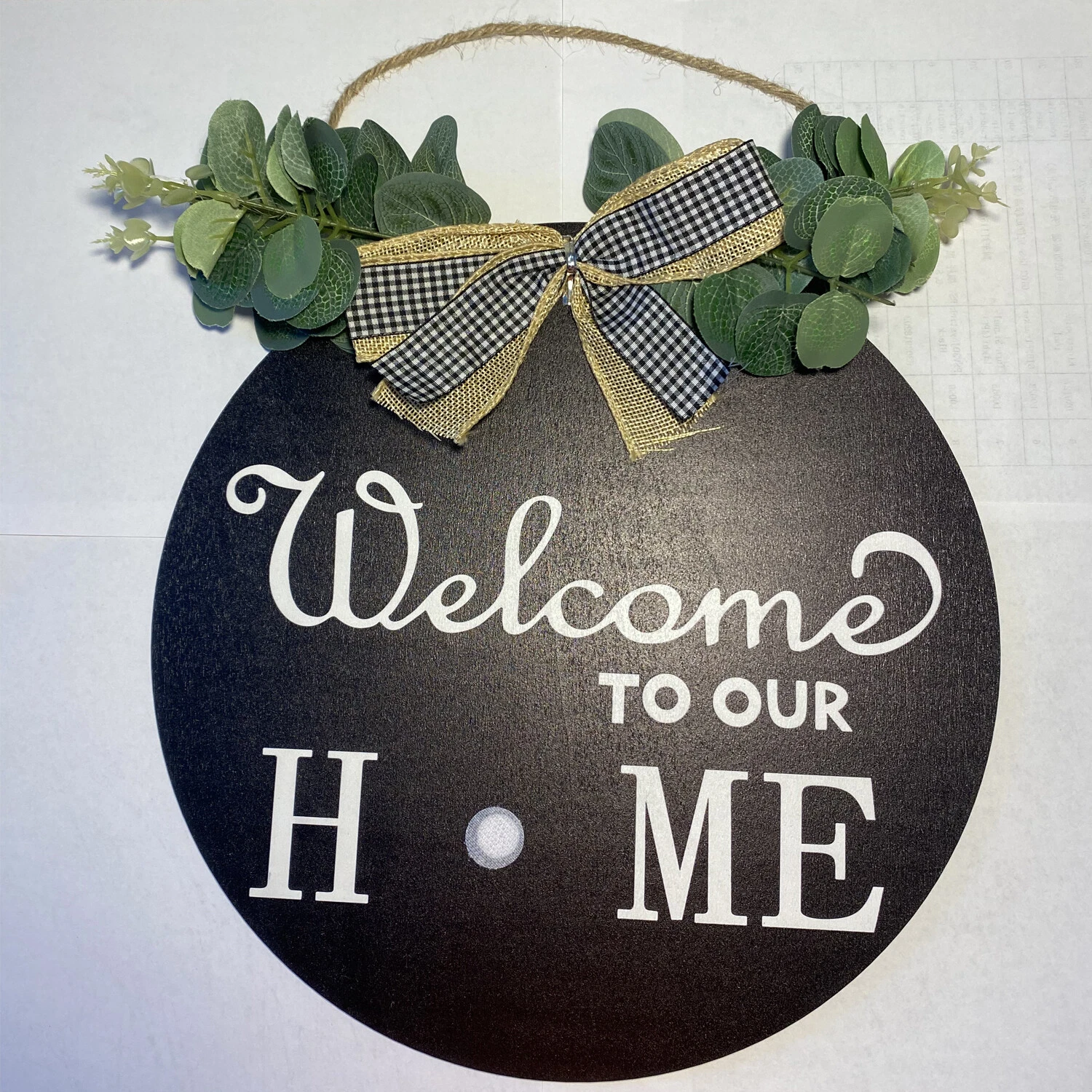 16pcs Interchangeable Seasonal Welcome Sign Front Door Decor Rustic Wood Wreath