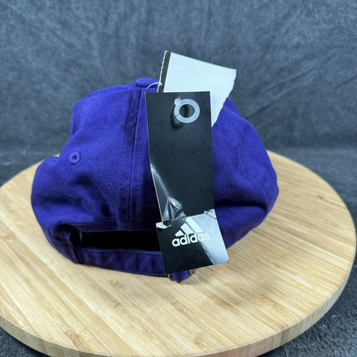 East Carolina University Pirates Adidas Cap Purple ECU Adjustable NWT - Picture 3 of 6