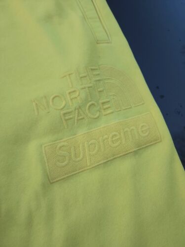 Supreme The North Face Pigment bedruckte Jogginghose gelb Gr. Medium FW22 TNF Schweiß - Bild 4 von 14