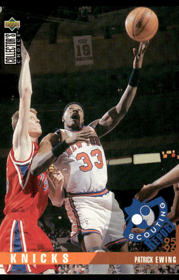 1995-96 Collector's Choice #338 Patrick Ewing New York Knicks