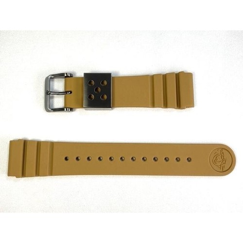 SEIKO R043013N0 Prospex Watch Genuine Silicone Band 22mm Beige New - Picture 2 of 8