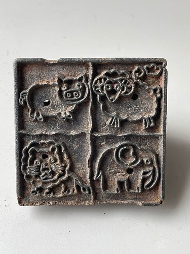 Wooden Printing Different Animal Engraved Textile Fabric Stamp, Blocks 198 - Picture 3 of 10