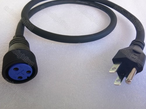 IP65 Outdoor LED Par Light Power Cable DJ Disco Show Party Lighting DMX Cable - Afbeelding 8 van 10