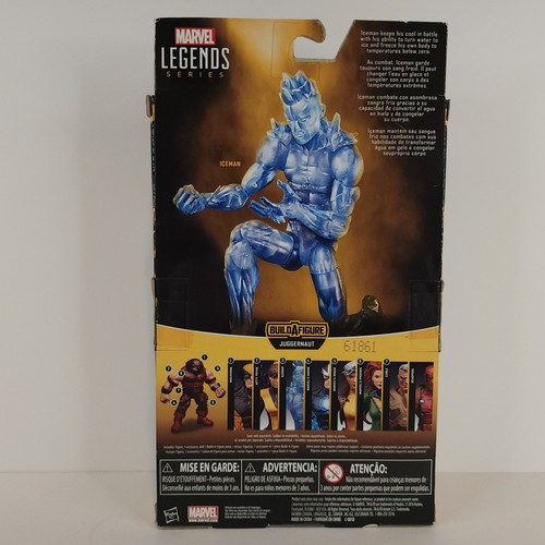 Marvel Legends Juggernaut BAF Iceman nuovo con scatola sigillato - Foto 3 di 19