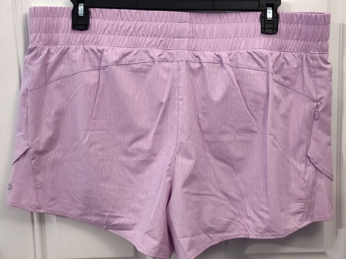 Avia Women’s Light Purple Running Shorts w Bike Liner & Pockets MANY SIZES NEW - Picture 5 of 11