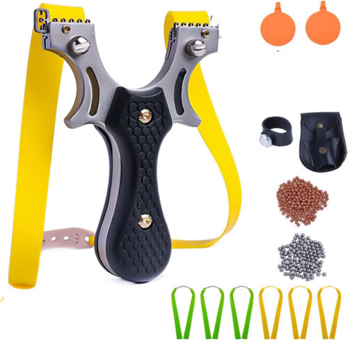 Schleuder Jagd Sling Shot Set für Erwachsene, Professionelle Edelstahl Taktische - Bild 19 von 20