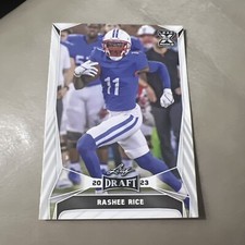 2023 Leaf Draft Rashee Rice Rookie RC #55 Chiefs