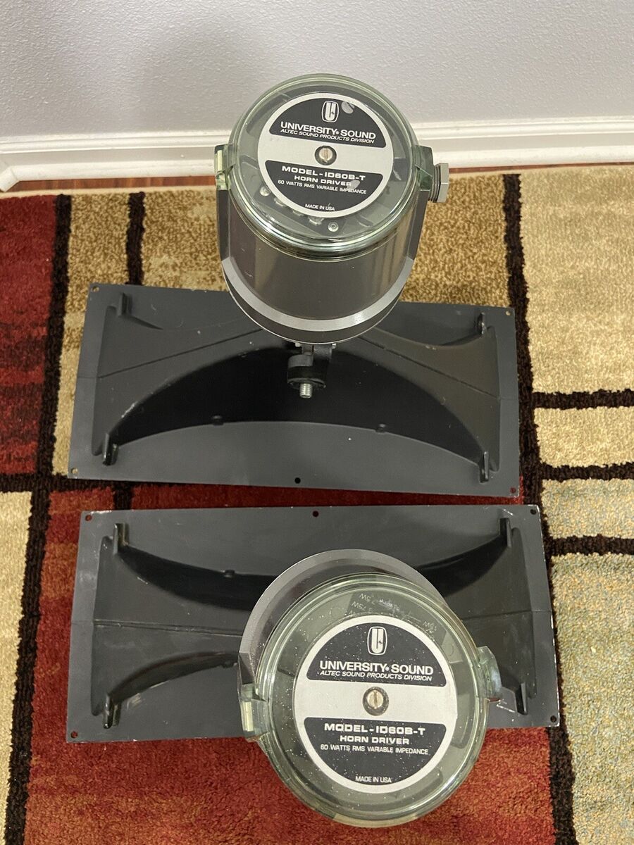 ALTEC 511 B HORN & 30447 - 30448 BRACKET & UNIVERSITY ID60B ALTEC 511 B HORN & 30447 - 30448 BRACKET & UNIVERSITY ID60B
