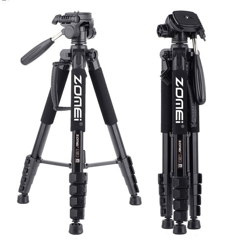 Für Kamera DSLR ZOMEI Q-188 Reise Aluminium 74 Zoll Pro Stativ Einbeinstativ & Kugelkopf - Bild 37 von 37
